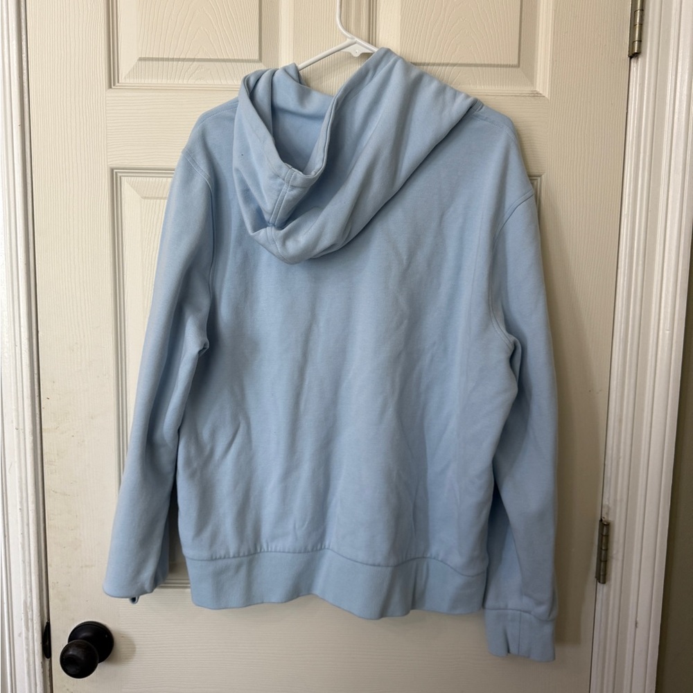 Michael Kors Sky Blue Hoodie with Logo - Picture 2 of 3